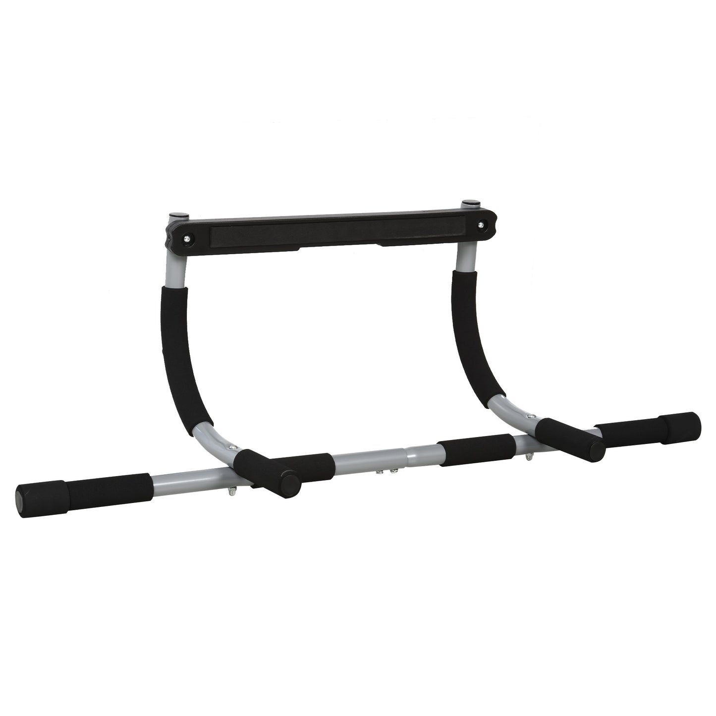 HOMCOM Pull-Up Bar for Doorway, Home Fitness Door Horizontal Push up Bar for Indoor Gym Upper Body Workout