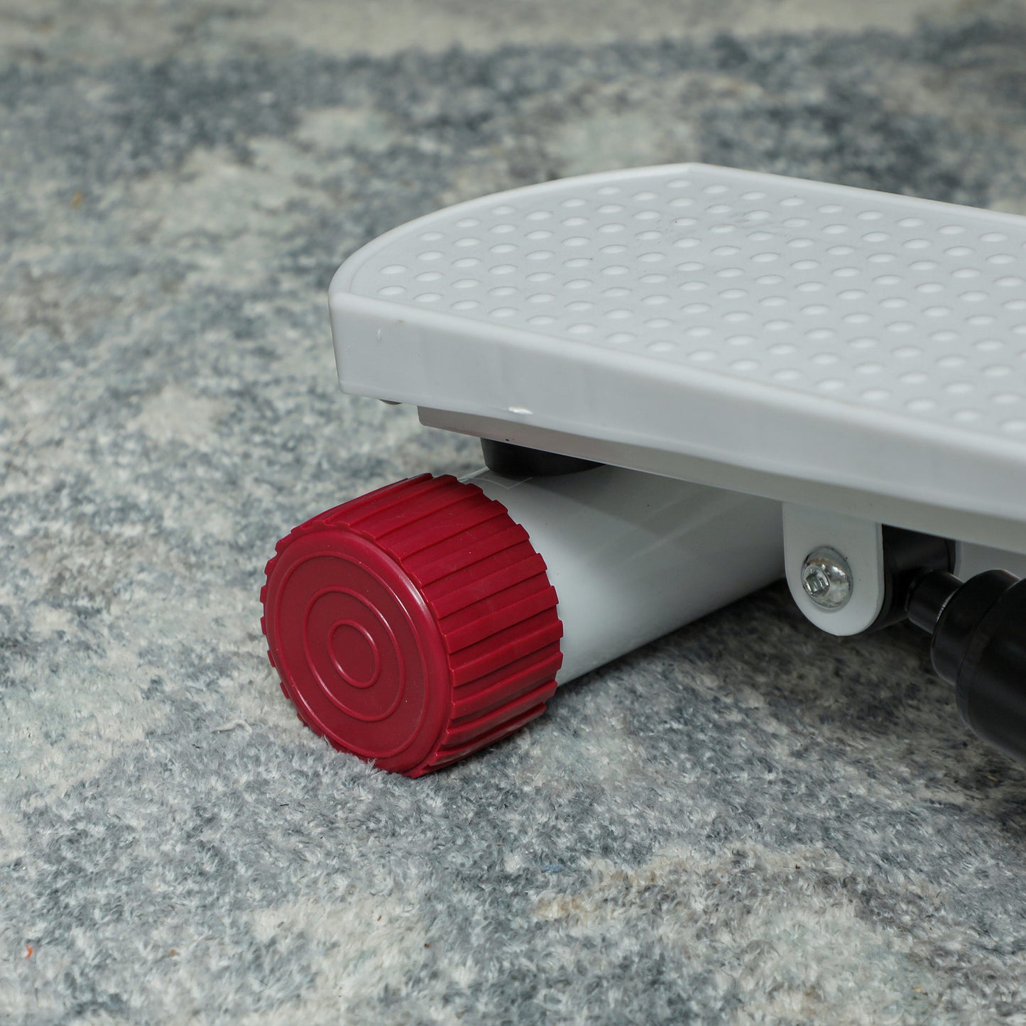 SPORTNOW Mini Stepper, Compact Step Machine Exerciser for Home Workout with LCD Monitor and Non-Slip Pedals