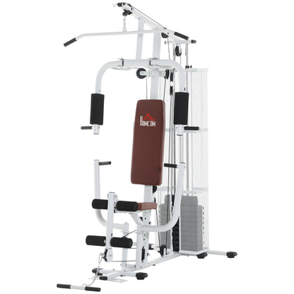 HOMCOM Multifunction Home Gym Weight Training Workout Station Fitness Strength Machine