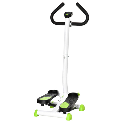HOMCOM Twister Stepper, Step Machine with Adjustable Resistance, LCD Screen