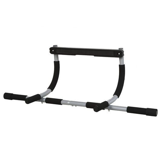 HOMCOM Pull-Up Bar for Doorway, Home Fitness Door Horizontal Push up Bar for Indoor Gym Upper Body Workout